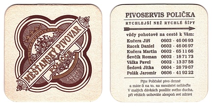 Polička (Měšťanský pivovar)